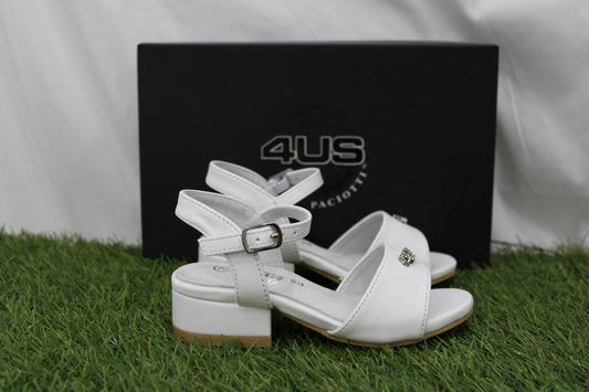 U26054 PACIOTTI sandalo tacco bianco
