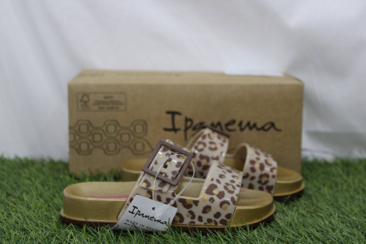 IP83807B ciabatta leopardata oro