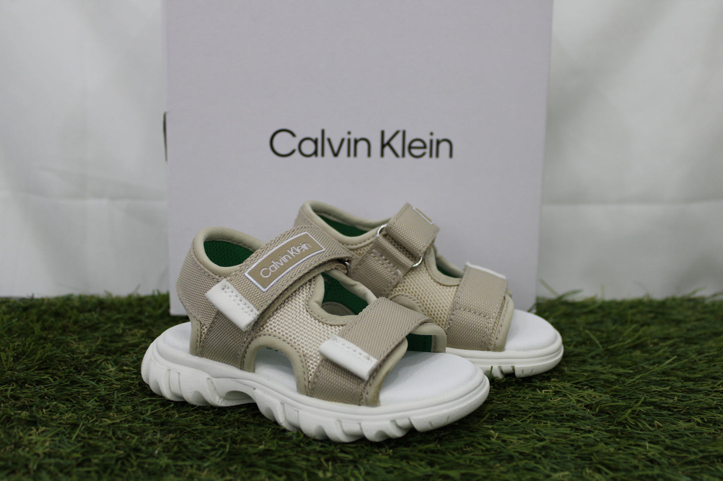 83321 CALVIN KLEIN sandalo beige