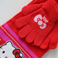 H09956 DISNEY kit cappello+sciarpa+guanti hello kitty