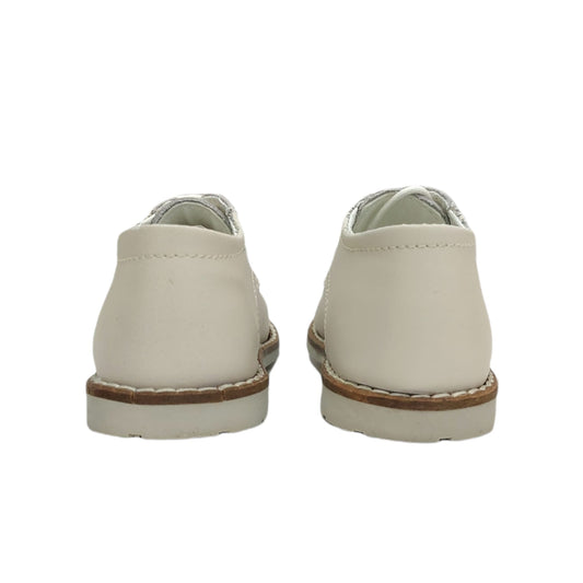 Kids francesina  pelle beige
