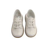 Kids francesina vernice beige