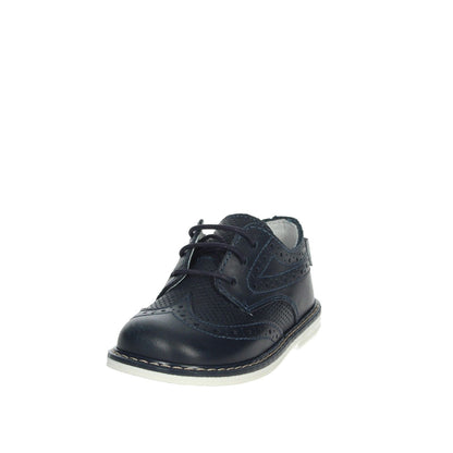 MELANIA FRANCESINA CON LACCI PELLE MASCHILE BLU