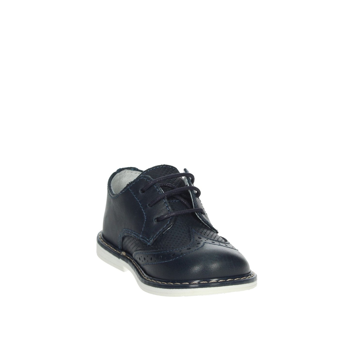 MELANIA FRANCESINA CON LACCI PELLE MASCHILE BLU