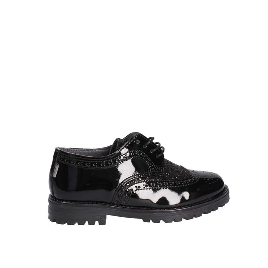MELANIA FRANCESINA BASSA LACCI MASCHILE NERO GLITTER
