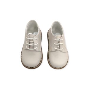 Kids francesina  pelle beige