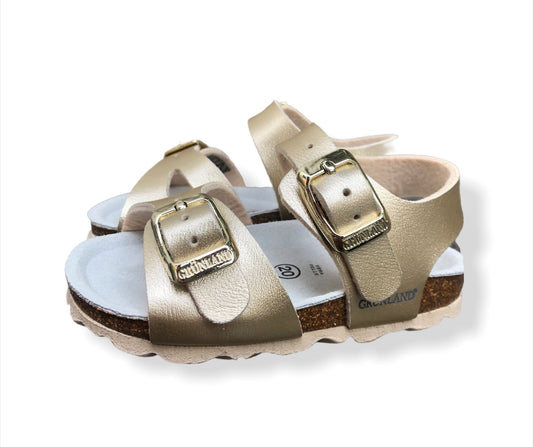 SANDALO GRUNLAND PLATINO BABY SB0392
