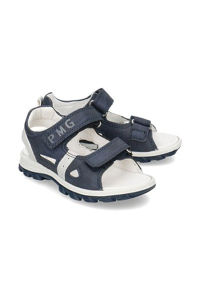 SANDALO PRIMIGI BLU/GRIGIO
