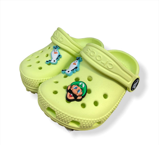 CROCS SANDALI CHIUSO VERDE