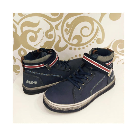 MURPHY&NYE SNEAKERS ALTA MASCHILE BLU