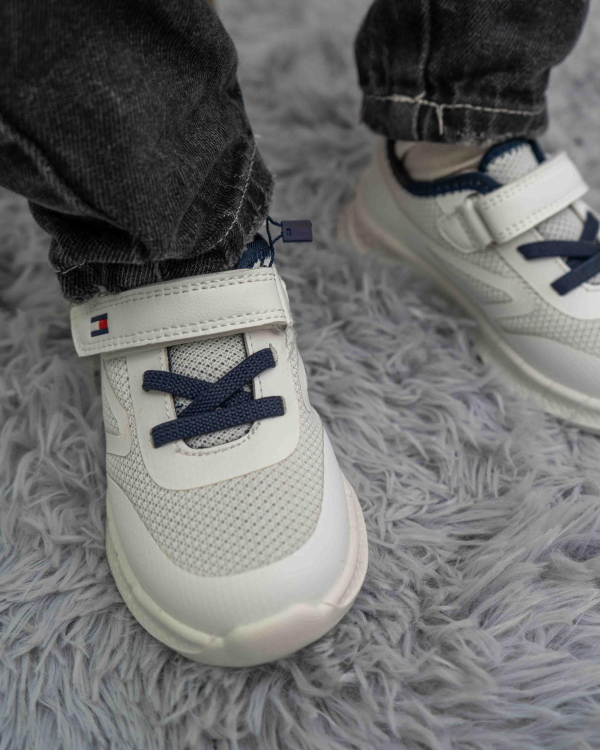 33868 TOMMY HILFIGER sneakers bianca/blu