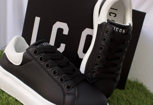 IC05206SD ICON sneakers nera&bianca