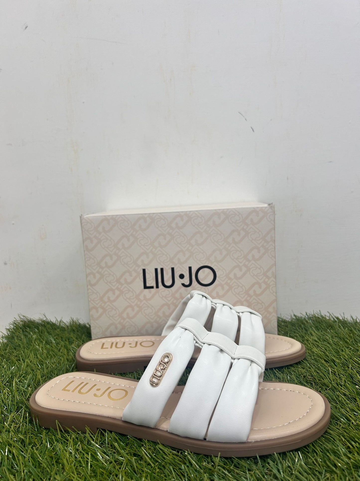 LIU.JO AMIRA 932 ciabatta bianca
