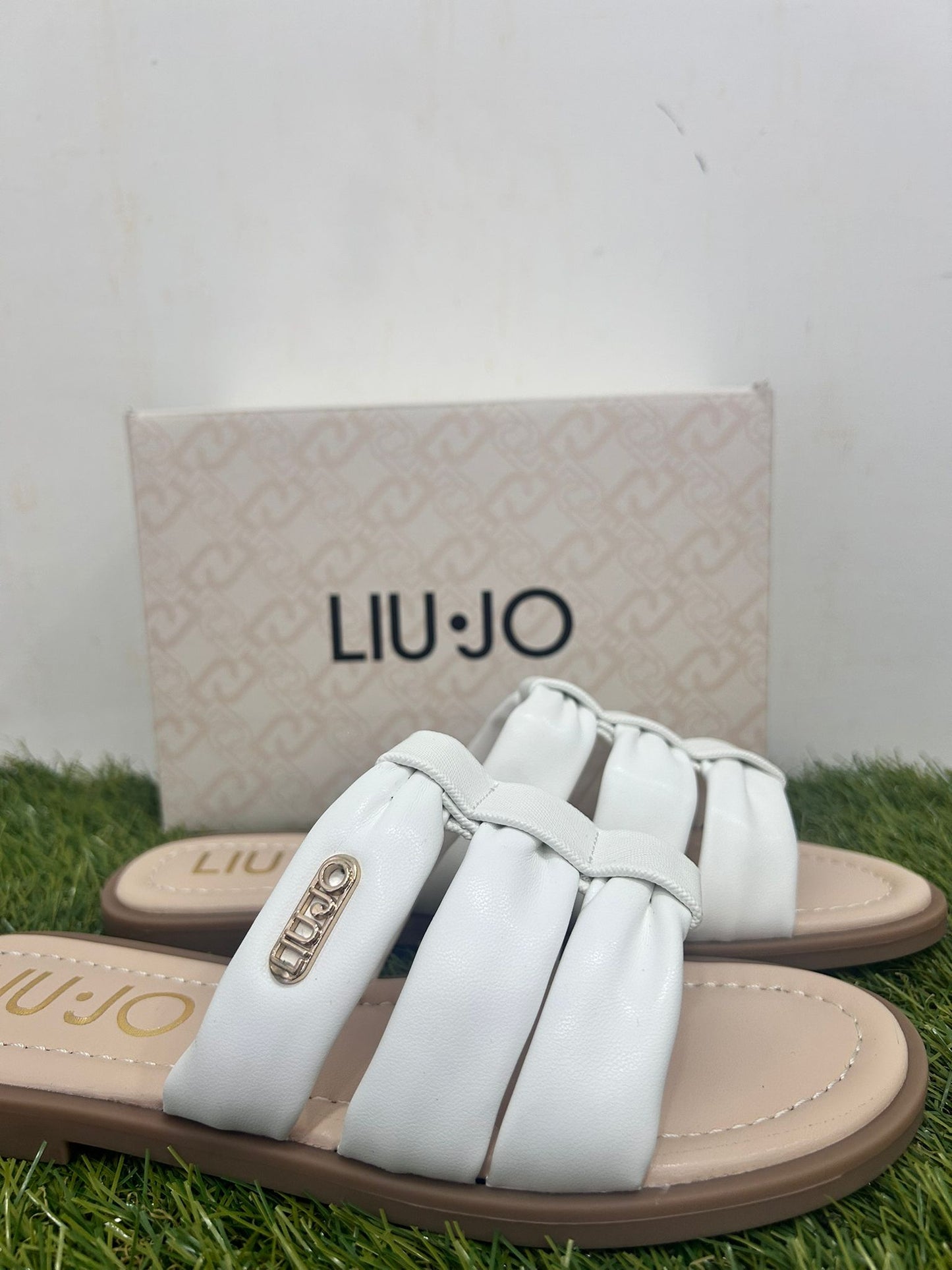 LIU.JO AMIRA 932 ciabatta bianca