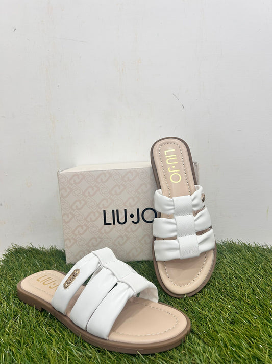 LIU.JO AMIRA 932 ciabatta bianca