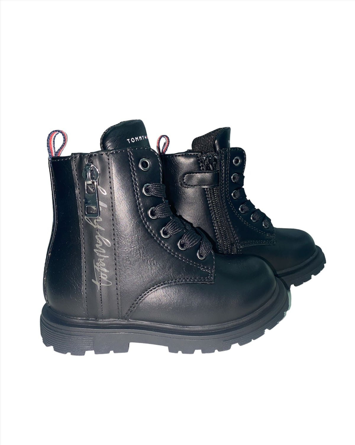 32370 TOMMY HILFIGER. Anfibio nero junior