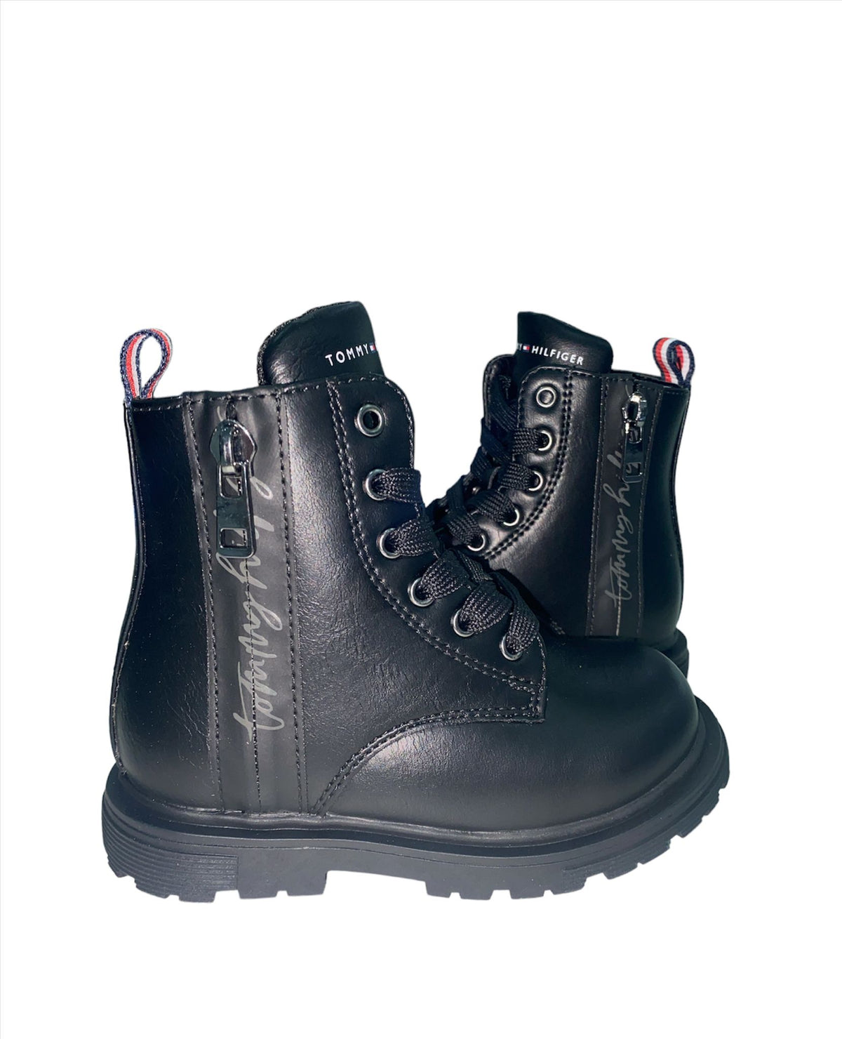 32370 TOMMY HILFIGER. Anfibio nero junior