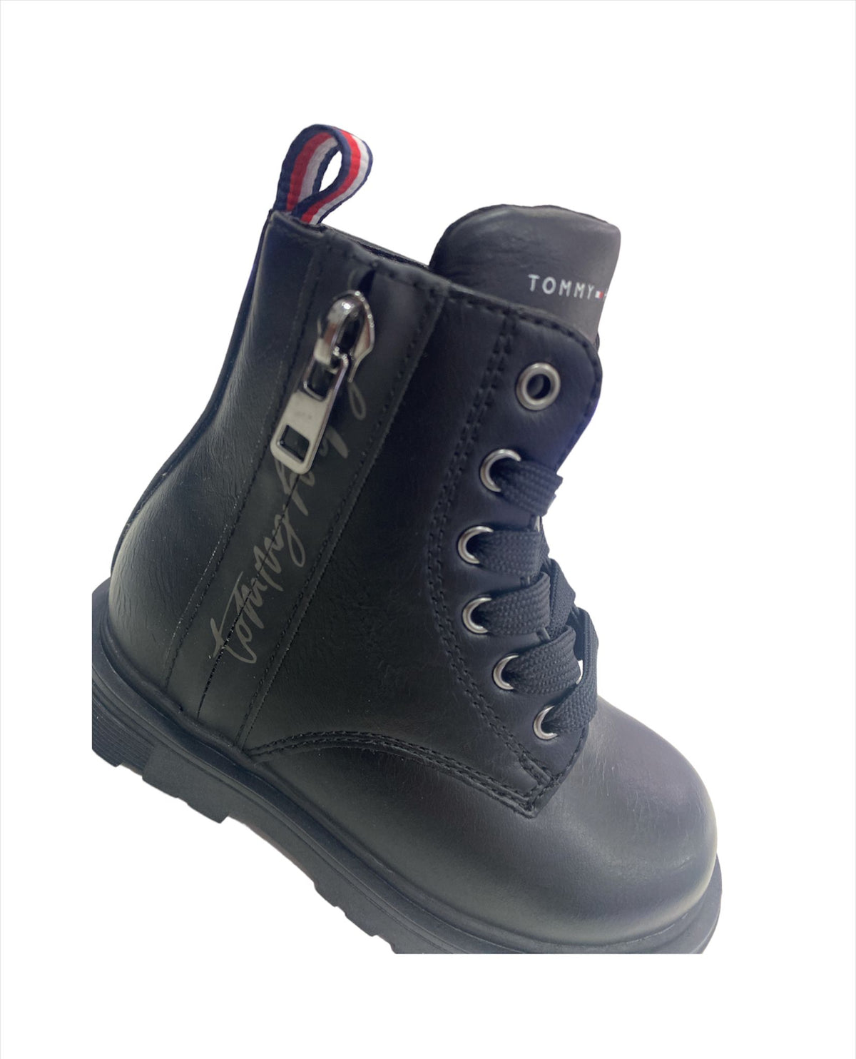 32370 TOMMY HILFIGER. Anfibio nero junior