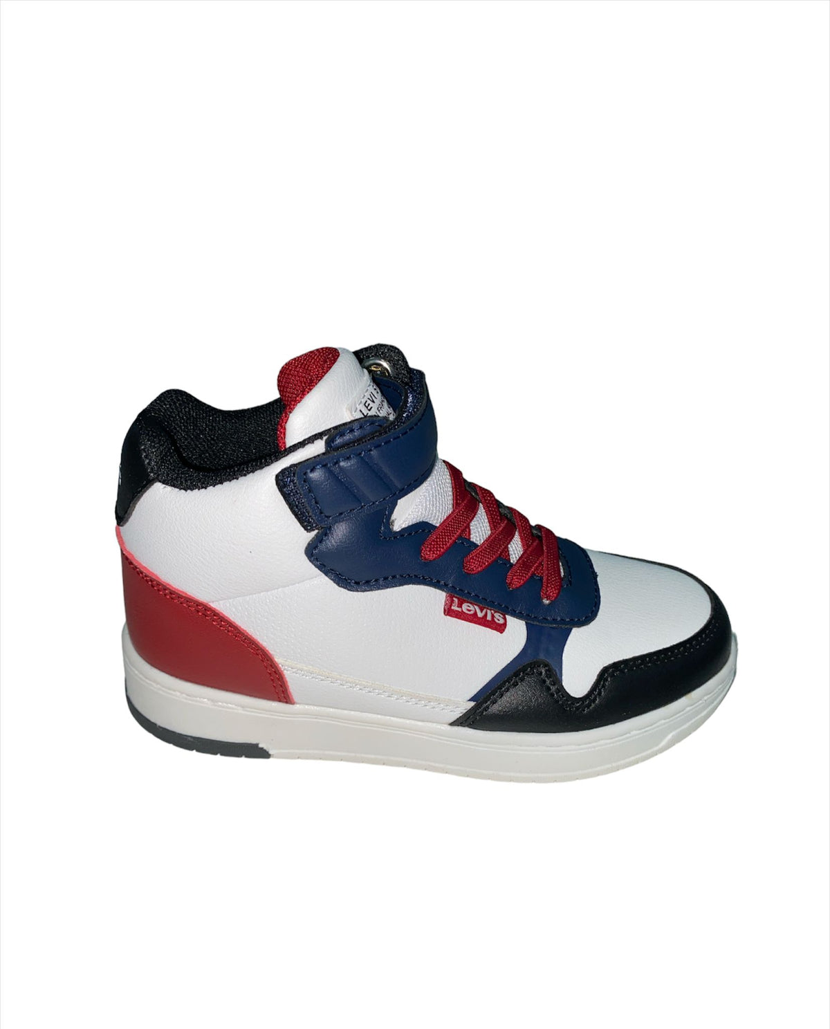 shot mid levis bianco/rosso