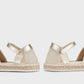 43463 MAYORAL espadrillas oro