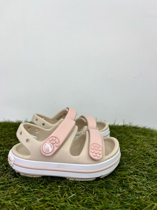 209424 CROCS sandalo beige-rosa