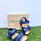 SB0027 GRUNLAND sandalo blu