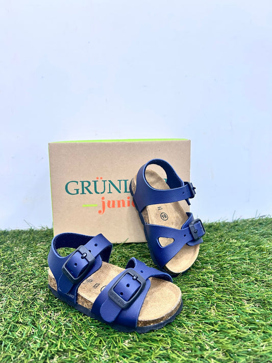 SB0027 GRUNLAND sandalo blu