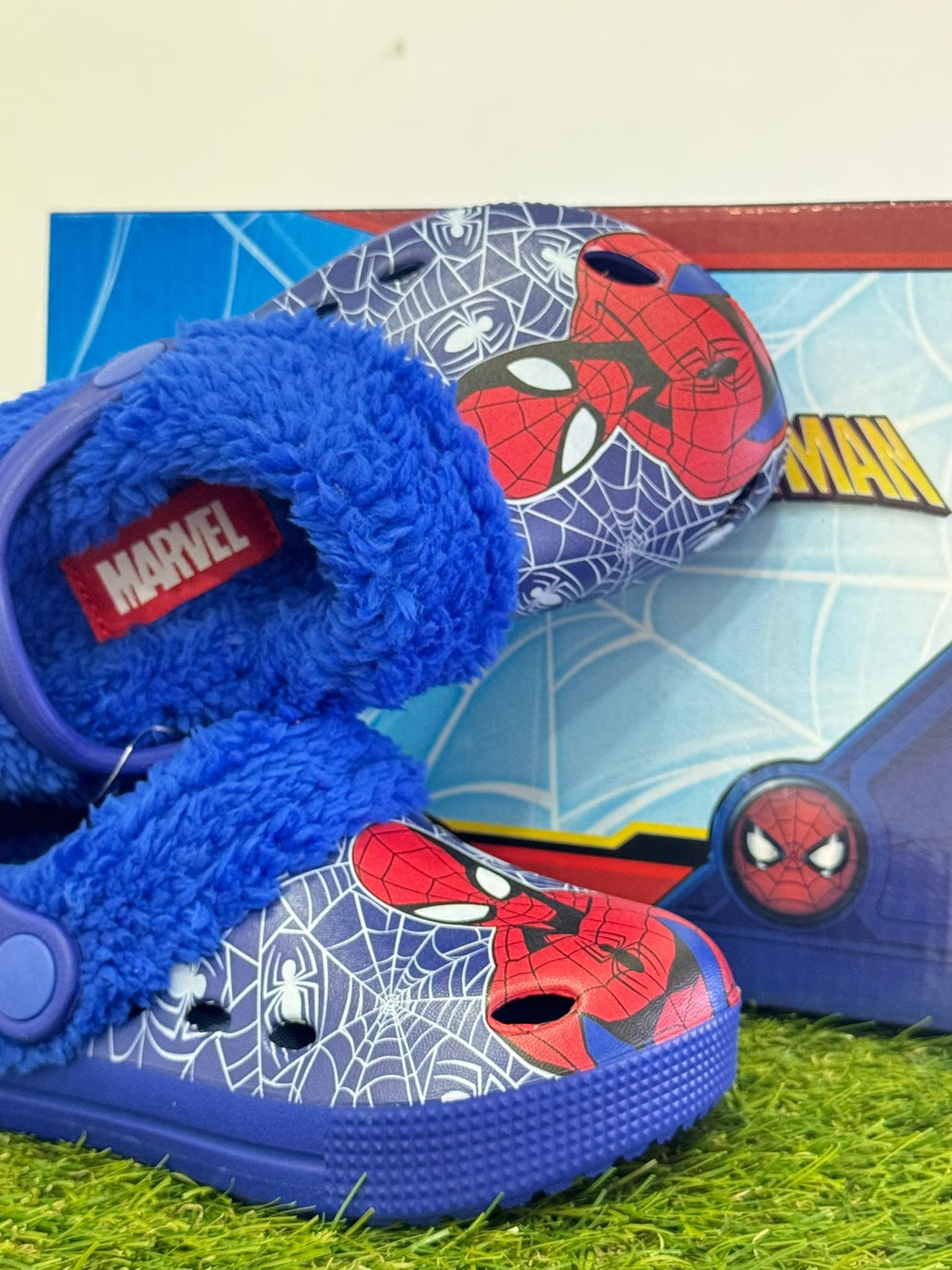 DISNEY crocs spiderman blu