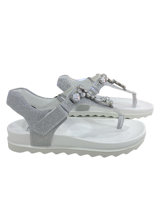 3892111 primigi infradito lurex argento
