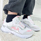 FFK0248/FFT0136  FILA sneakers bianca/rosa