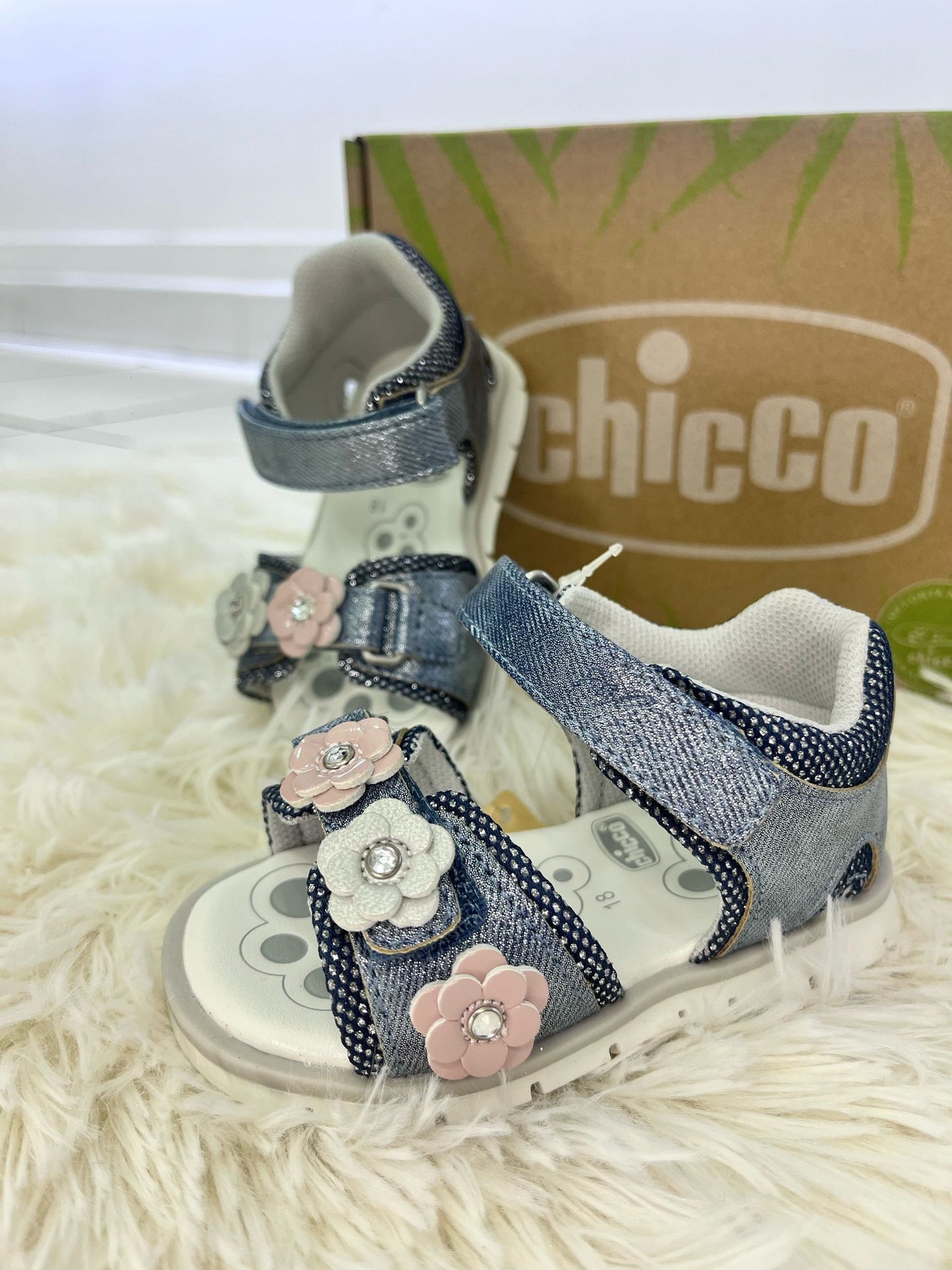 CHICCO FUNTY sandalo denim