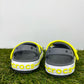 209424 CROCS grigio-giallo