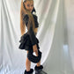 MU25304 MELANIA pelliccia nera