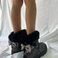 MU25304 MELANIA pelliccia nera