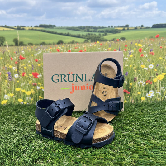 SB1206 GRUNLAND sandalo nero