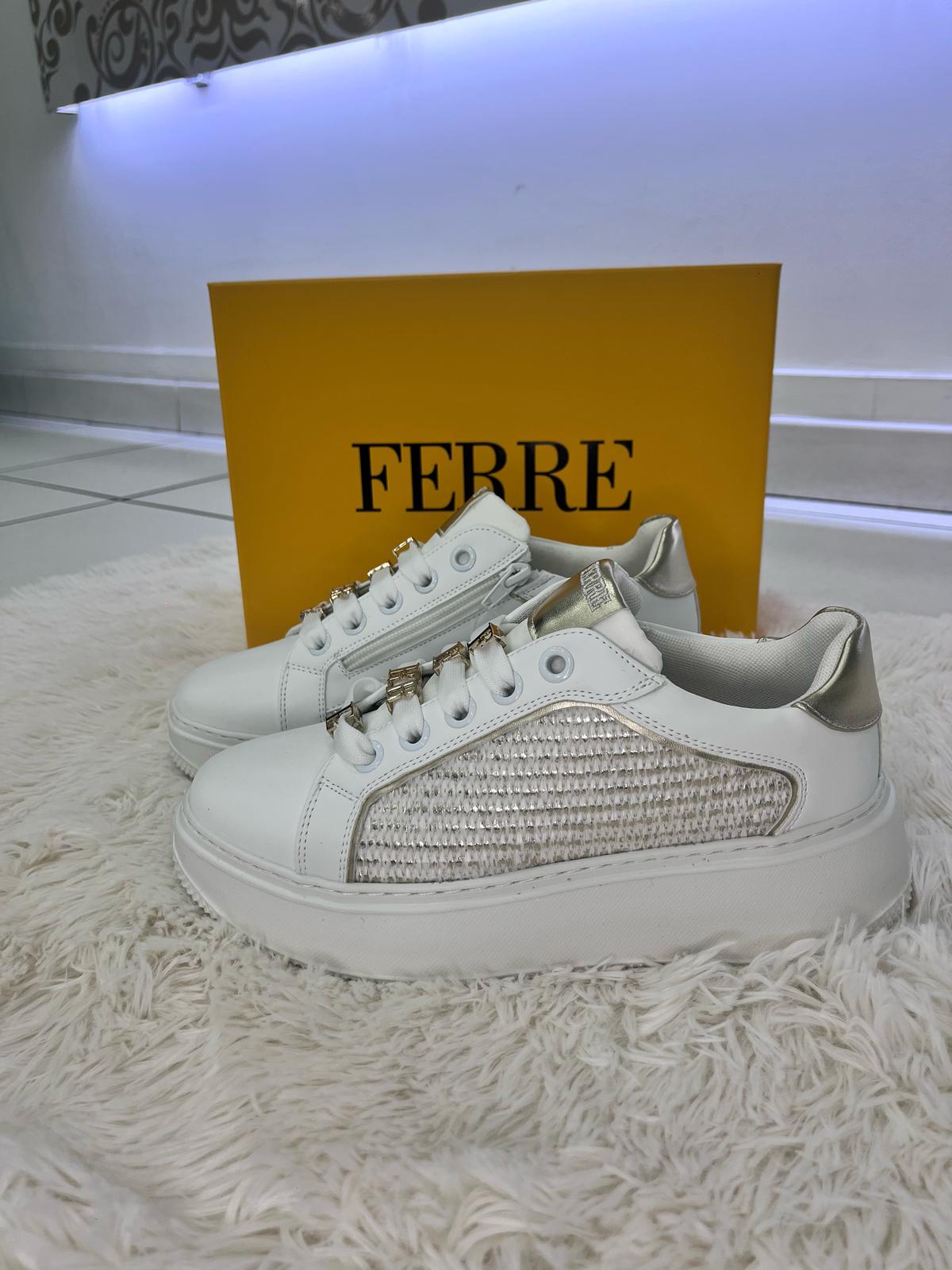 FB-073 FERRE WHITE/GOLD DONNA