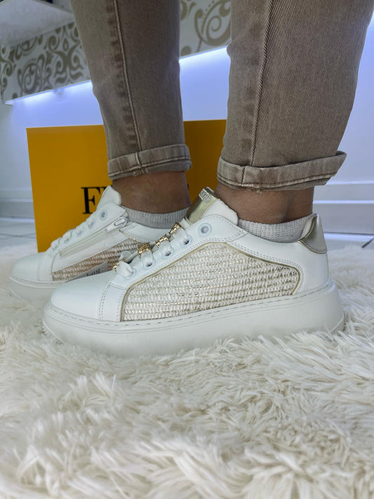 FB-073 FERRE WHITE/GOLD DONNA