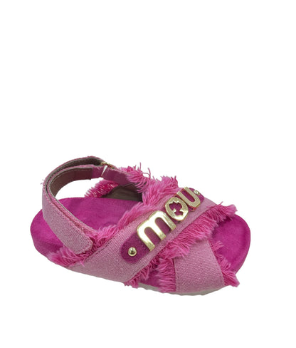 mou sandali rosa