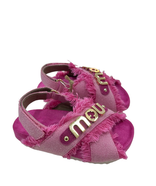 mou sandali rosa