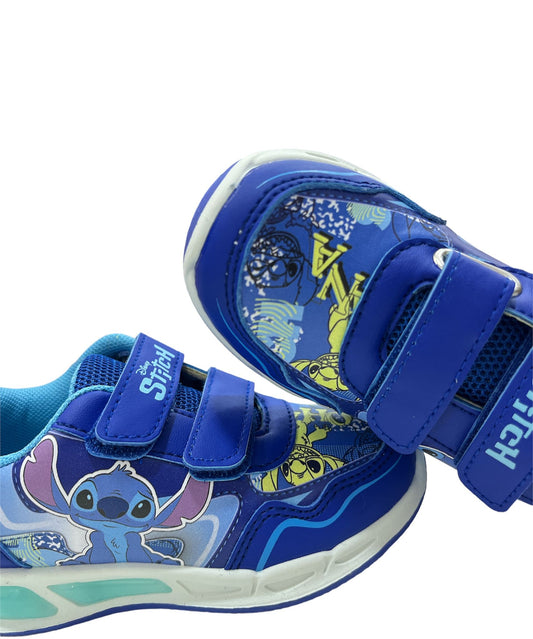 STICH disney scarpa con luci blu