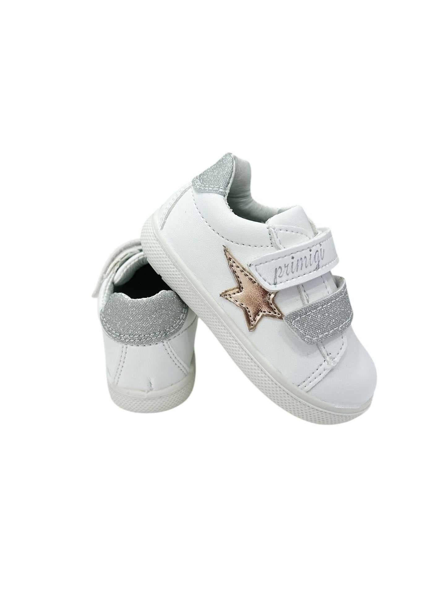 7852411 PRIMIGI sneaker bianca/silver