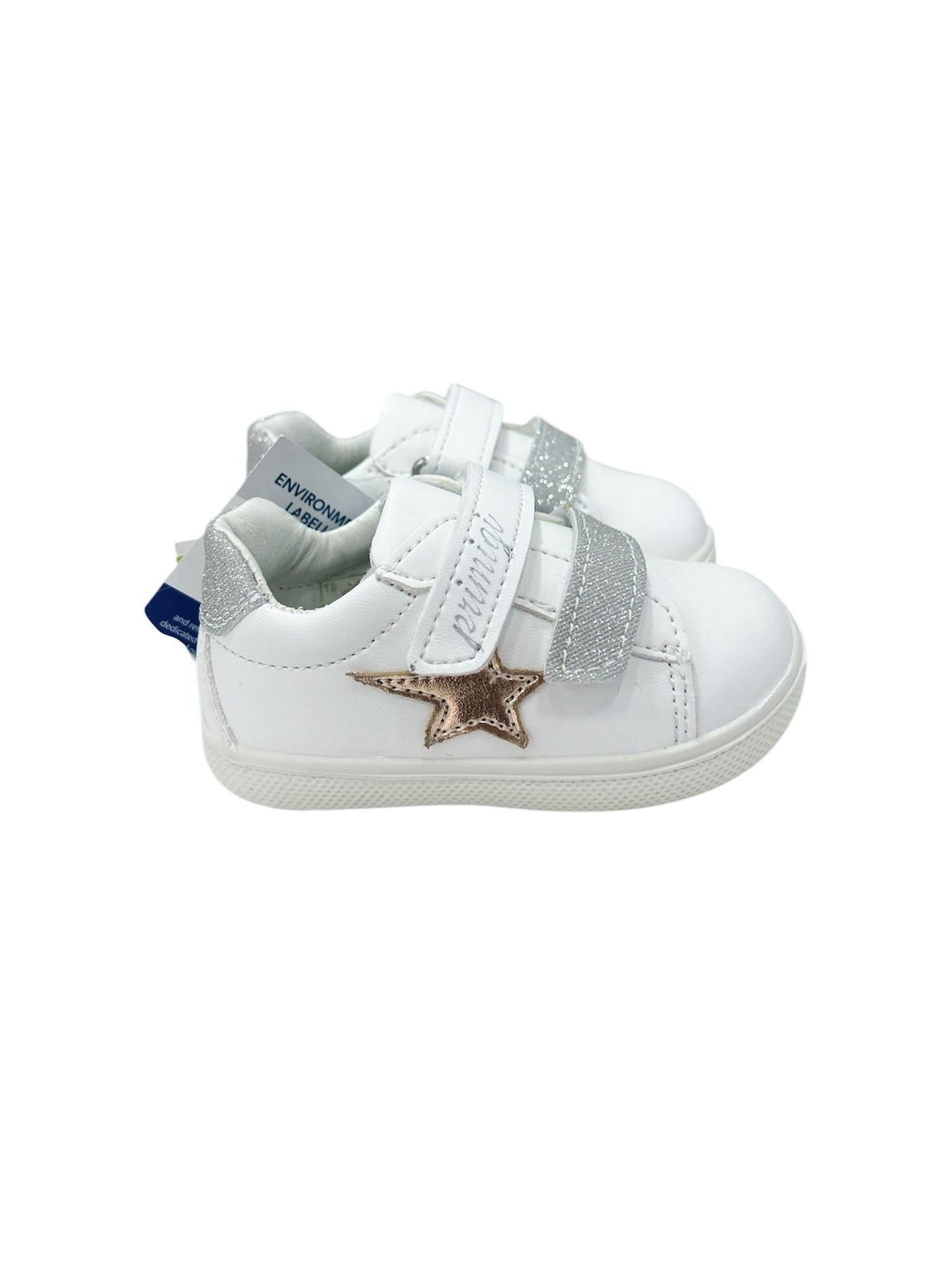7852411 PRIMIGI sneaker bianca/silver