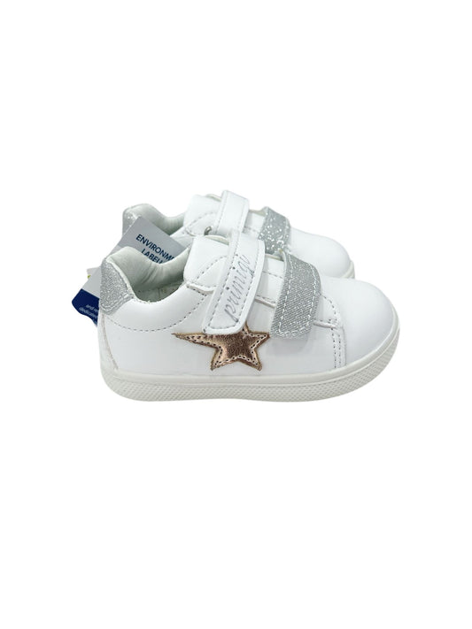7852411 PRIMIGI sneaker bianca/silver