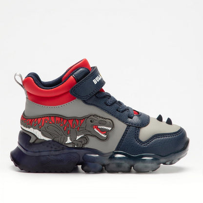 BULL BOYS T-REX LUCI DNAL2201 blu/grigio/rosso